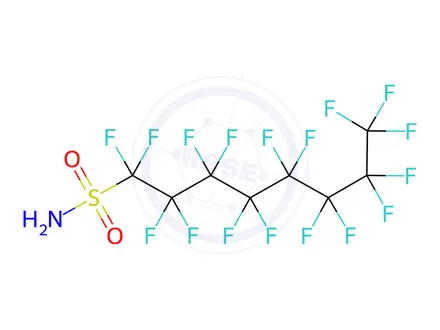 Chemical structure of Perfluorooctane sulfonamide
