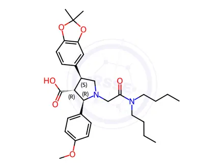 Chemical structure of Atrasentan Hydrochloride Impurity 93