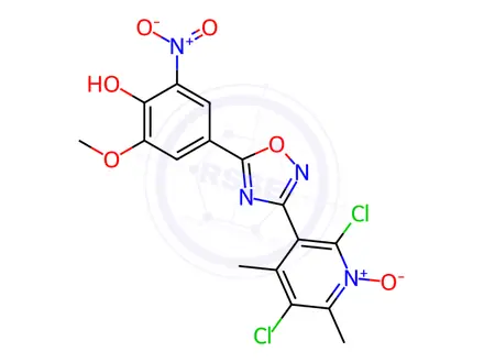 Chemical structure of Opicapone Impurity 10