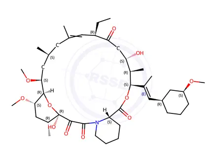 Chemical structure of Deschloro Pimecrolimus