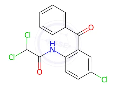 Chemical structure of Alprazolam Impurity 13