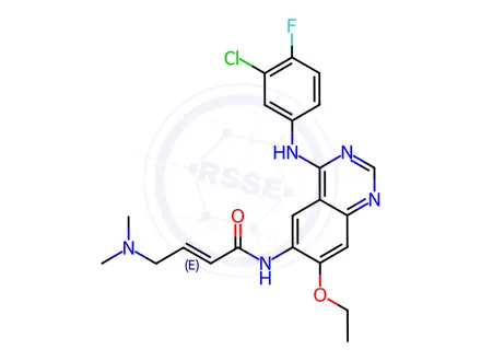 Chemical structure of Afatinib Impurity 122