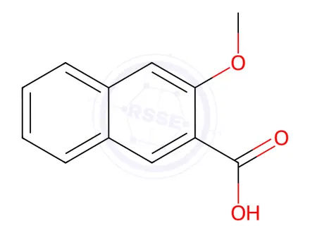 Chemical structure of Naphthoic Acid Impurity 24