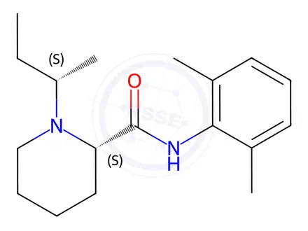 Chemical structure of Bupivacaine Impurity 3