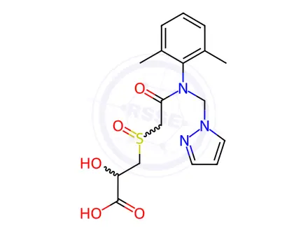 Chemical structure of Metazachlor Metabolite M479H016