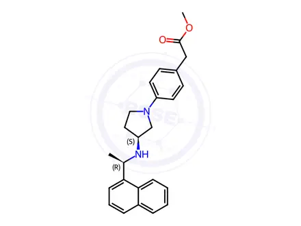 Chemical structure of Evocalcet Impurity 28