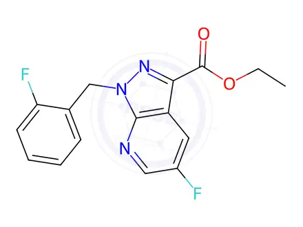 Chemical structure of Vericiguat Impurity 32