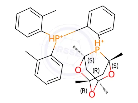 Chemical structure of (PAd-DalPhos)NiCl(otol)