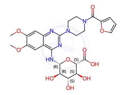 Chemical structure of Prazosin Impurity 7