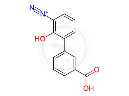Chemical structure of Eltrombopag Olamineg Impurity 27