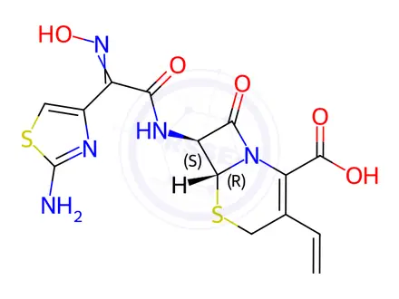 Chemical structure of Cefdinir Impurity N (CP)