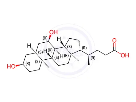 Chemical structure of Obeticholic Acid Impurity H