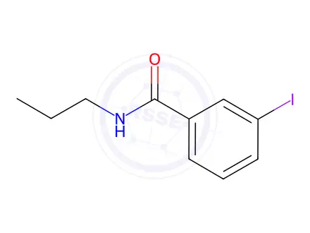 Chemical structure of 3-Iodo-N-propylbenzamide