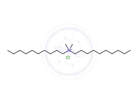 Chemical structure of Didecyl dimethyl ammonium chloride