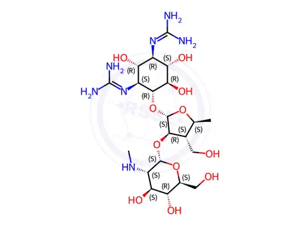 Chemical structure of Dihydrostreptomycin Sulfate Impurity 4 (Dihydrostreptomycin Sulfate EP Impurity D)(Deoxydihydrostreptomycin)