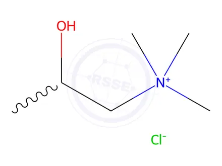 Chemical structure of Beta-Methylcholine Chloride