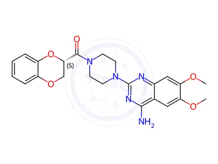 Chemical structure of Doxazosin Mesylate Impurity 10