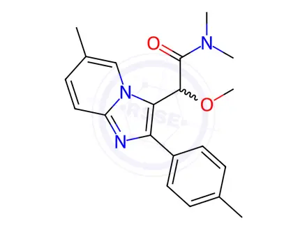 Chemical structure of Zolpidem Tartrate Impurity 27