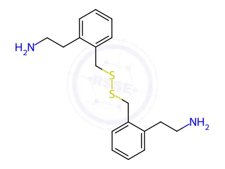 Chemical structure of bis(1-thio-2-amino-3-phenylpropane)