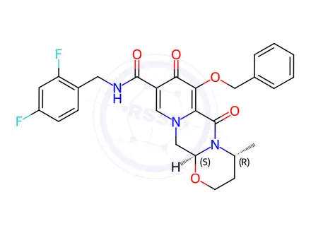 Chemical structure of Dolutegravir Impurity 31