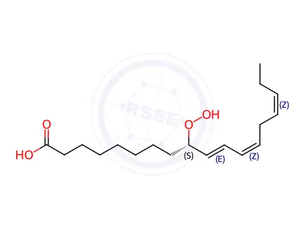 Chemical structure of 9(S)-HpOTrE