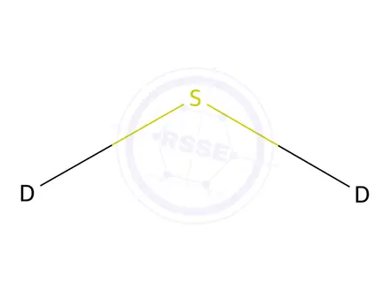 Chemical structure of DEUTERIUM SULFIDE
