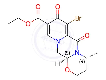 Chemical structure of Dolutegravir Sodium Impurity 11