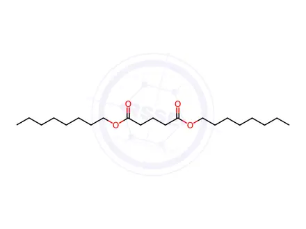 Chemical structure of dioctyl glutarate