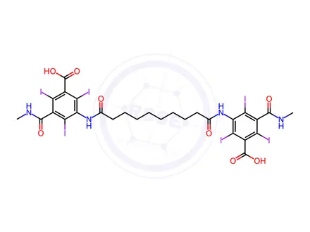 Chemical structure of iosefamate meglumine