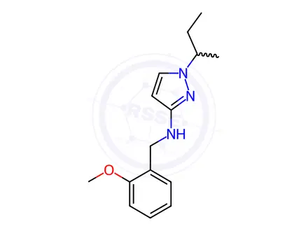 Chemical structure of 1-sec-butyl-N-(2-methoxybenzyl)-1H-pyrazol-3-amine