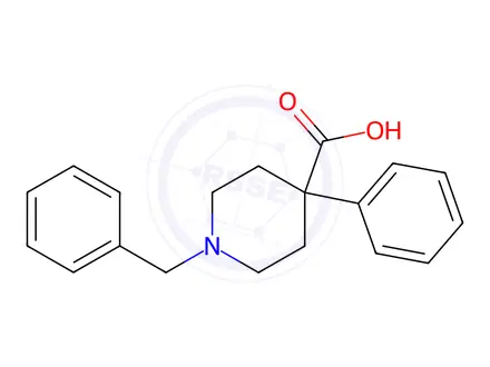 Chemical structure of Pethidine Hydrochloride Impurity 6 (Pethidine Hydrochloride EP Impurity F)