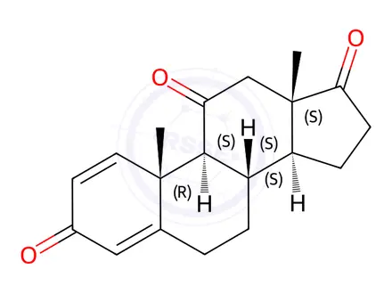 Chemical structure of Prednisone Impurity 7 (Prednisone EP Impurity K)