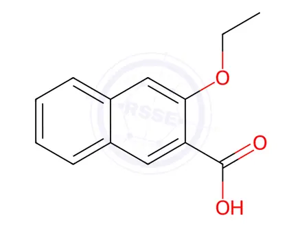 Chemical structure of Naphthoic Acid Impurity 20