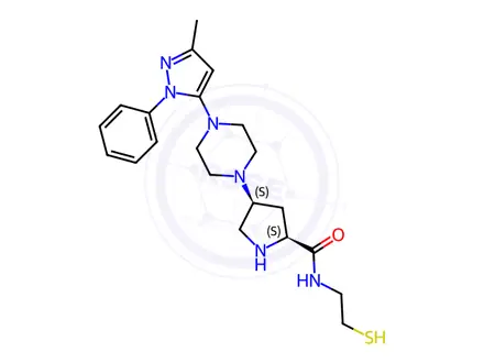 Chemical structure of Teneligliptin Impurity 15