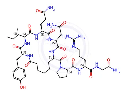 Chemical structure of Vasotocin Impurity 2