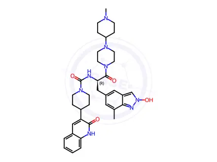 Chemical structure of Zavegepant Impurity 148