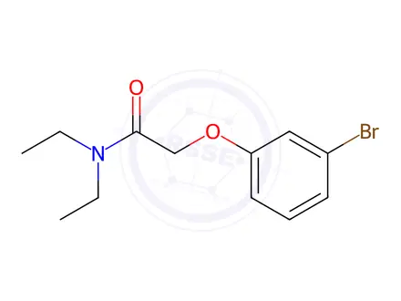 Chemical structure of 2-(3-Bromophenoxy)-N,N-diethylacetamide