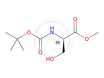 Chemical structure of Serine Impurity 9