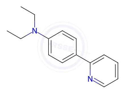 Chemical structure of N,N-Diethyl-4-(pyridin-2-yl)aniline