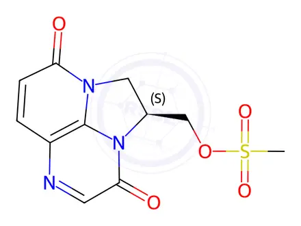 Chemical structure of Gepotidacin Impurity 5