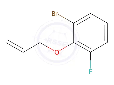 Chemical structure of 2-(Allyloxy)-1-bromo-3-fluorobenzene
