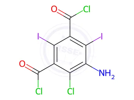 Chemical structure of Iopamidol Impurity 2