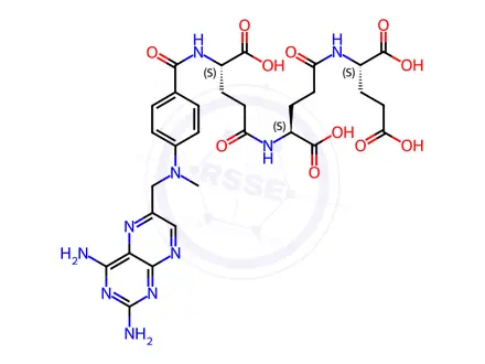 Chemical structure of Methotrexate Impurity 91