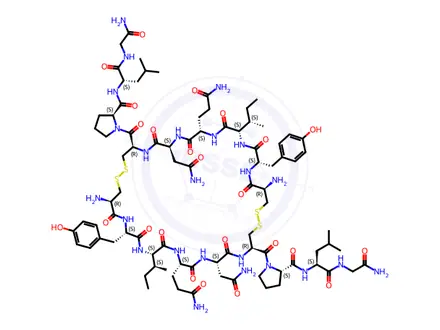 Chemical structure of Oxytocin EP Impurity B