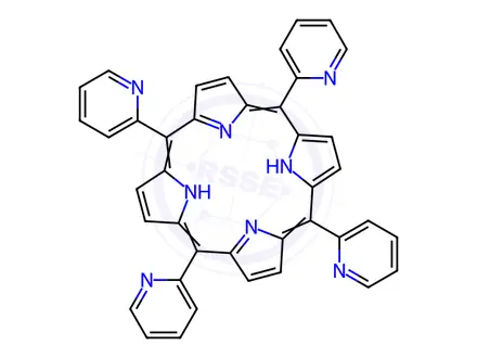 Chemical structure of Porphine Impurity 56