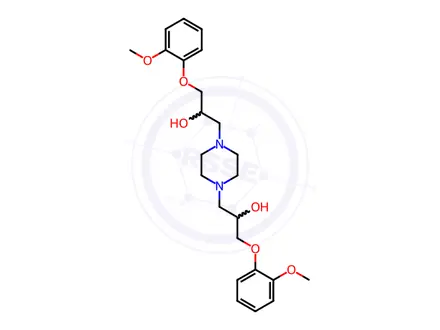 Chemical structure of Ranolazine Impurity 7