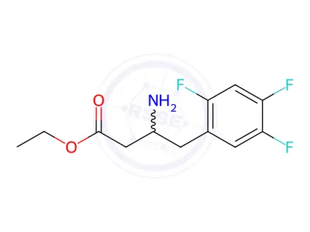 Chemical structure of Sitagliptin Phosphate Impurity 279