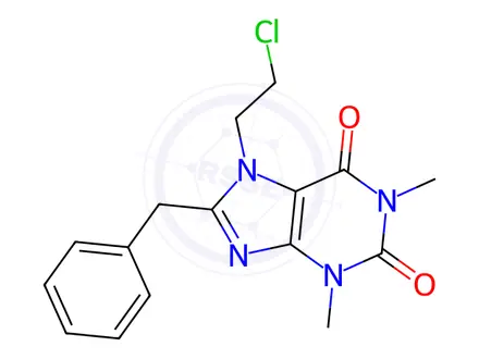 Chemical structure of Theophylline Impurity 22