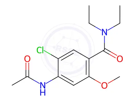 Chemical structure of Metoclopramide Impurity 130