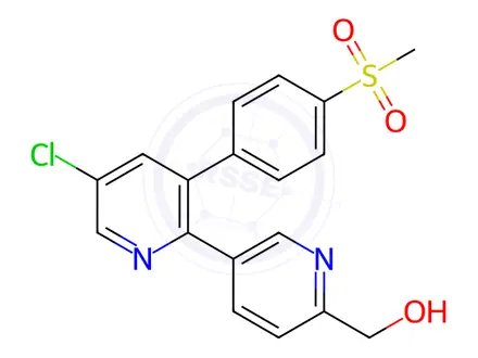 Chemical structure of Etoricoxib Impurity 2